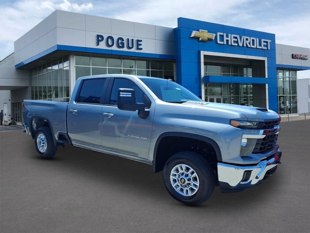 2026 Chevrolet Silverado 2500HD LT in Sterling Gray Metallic — front three-quarter view